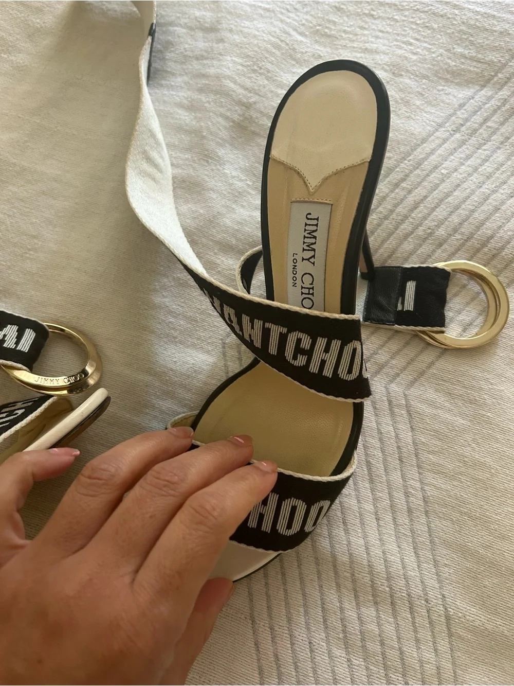 Jimmy Choo Heels LOGO 